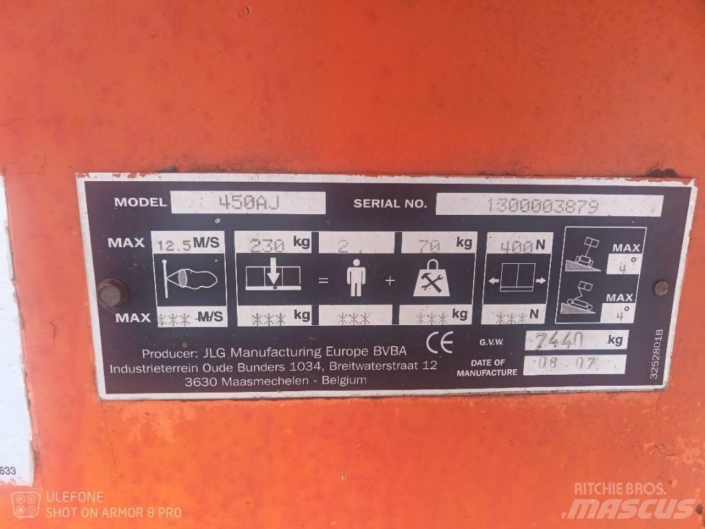 JLG 450 AJS II Körüklü personel platformları