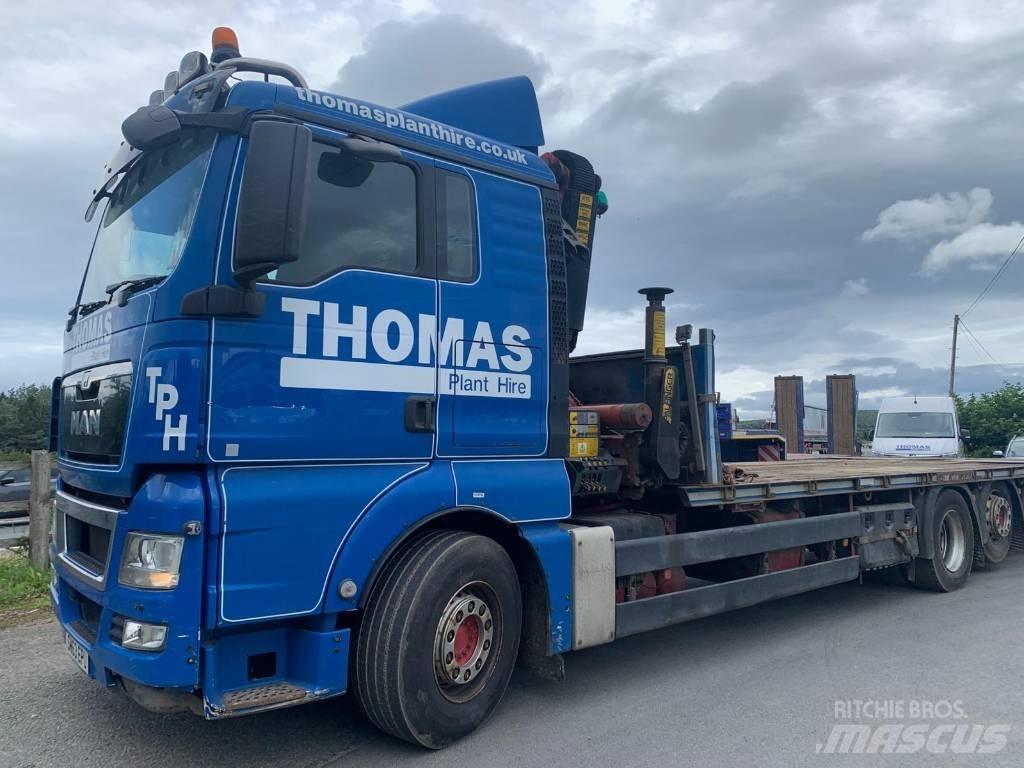 MAN TGX 26.400 Araç üzeri vinçler