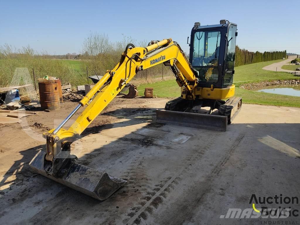 Komatsu PC35MR-5 Mini ekskavatörler, 7 tona dek
