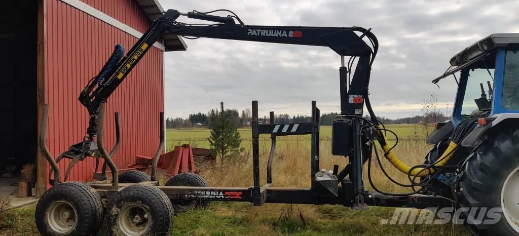 Patruuna 860 Vinç ve yükleyiciler