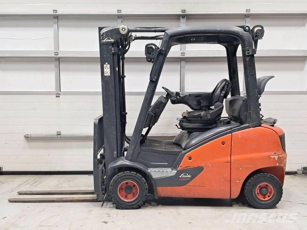 Linde H20T-01 LPG'li forkliftler