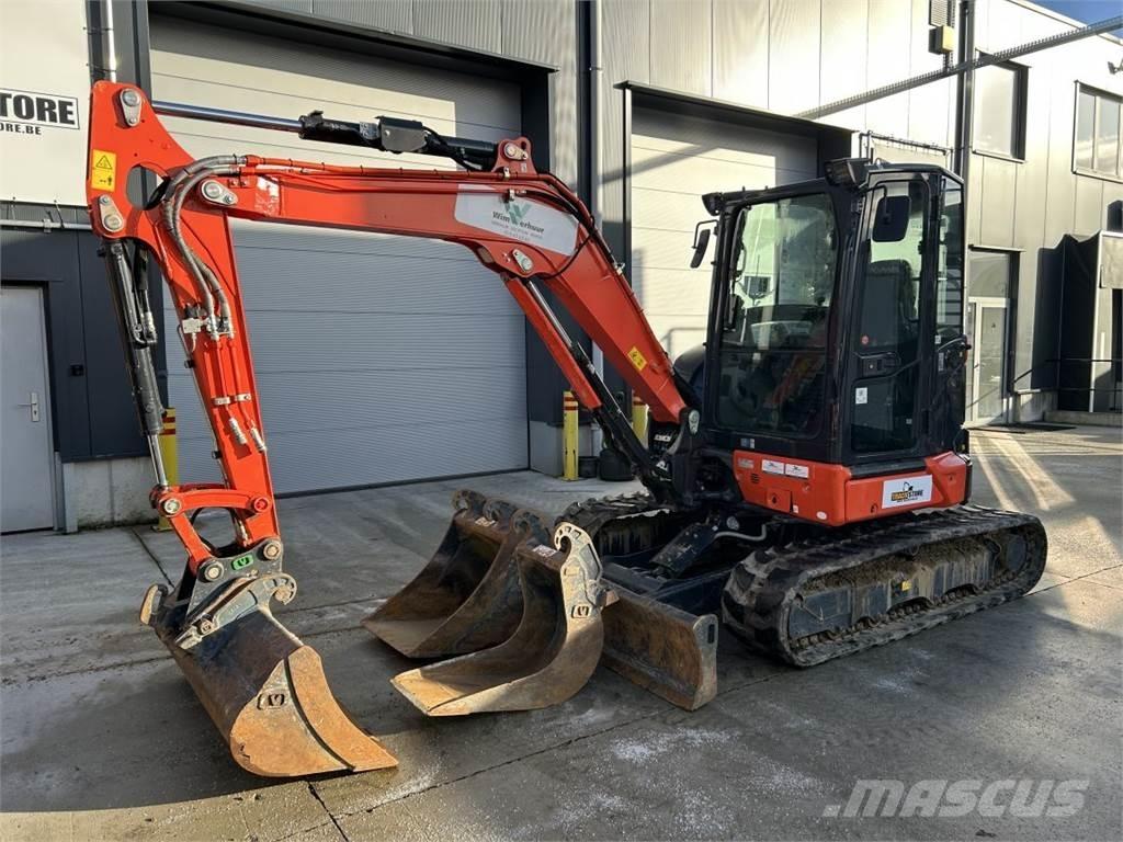 Kubota U50-5 (8596) Mini ekskavatörler, 7 tona dek