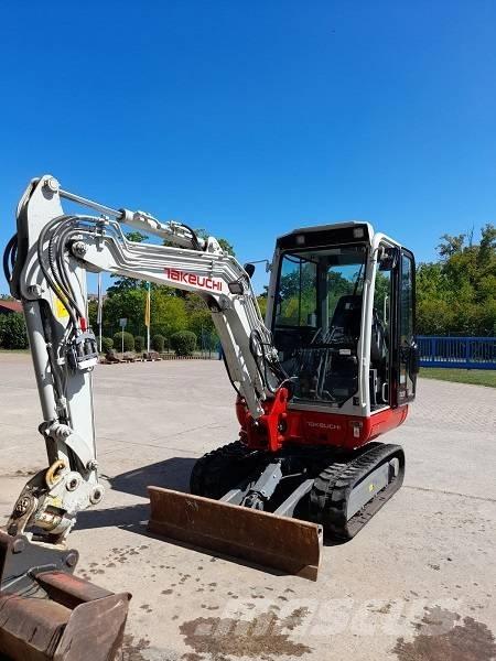 Takeuchi TB 230 Mini ekskavatörler, 7 tona dek