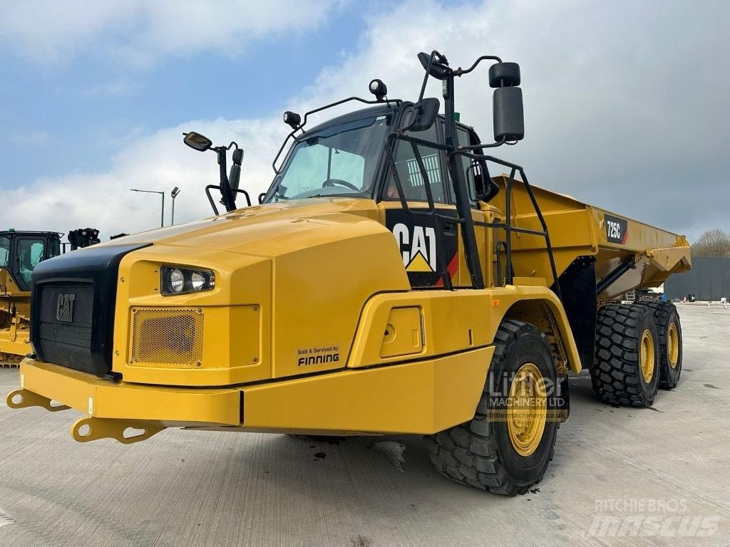 CAT 725C2 Belden kirma kaya kamyonu
