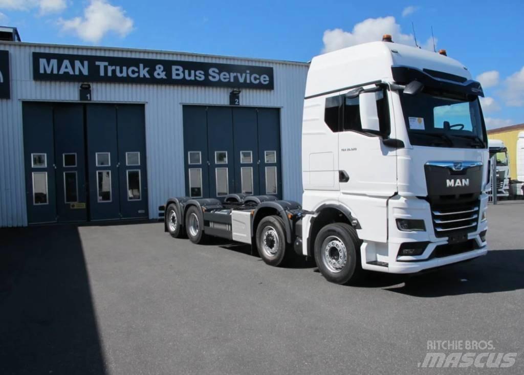 MAN TGX / TGS chassi Araç üzeri vinçler