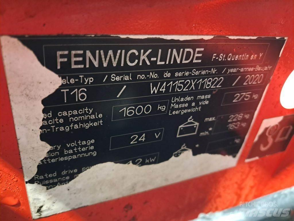 Linde T16 Düsük seviye kaldirici