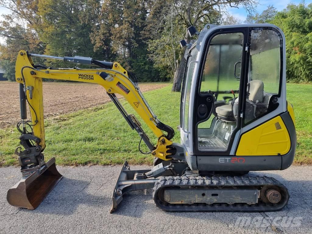 Wacker Neuson ET 20 Mini ekskavatörler, 7 tona dek