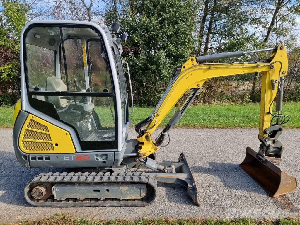 Wacker Neuson ET 20 Mini ekskavatörler, 7 tona dek