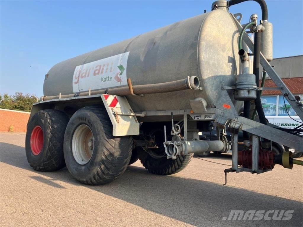 Kotte VT17500 Sivi gübre ve ilaç tankerleri