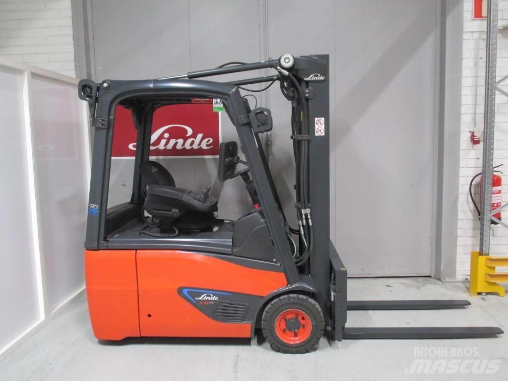 Linde E16 Elektrikli forkliftler