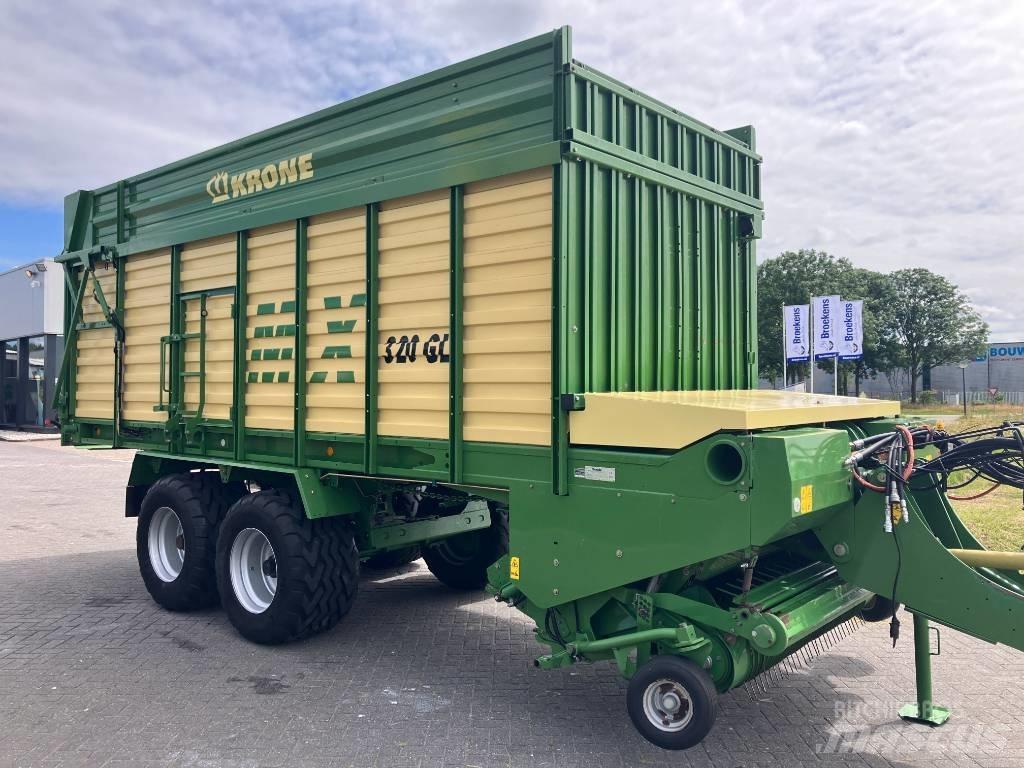 Krone MX 320 GL Kendi yükler römorklar