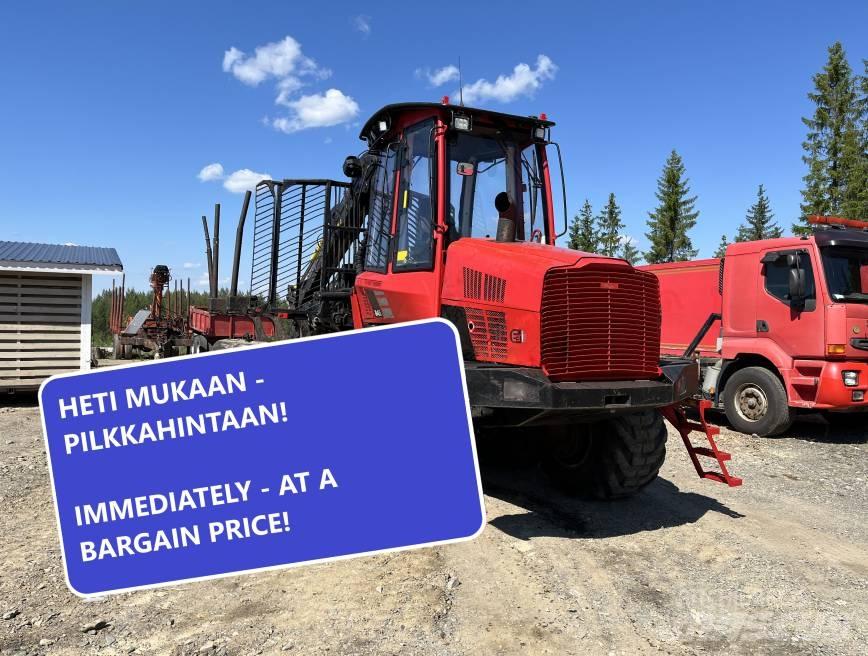 Komatsu 845 Tomruk yükleyici traktörler
