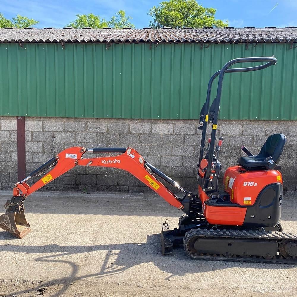 Kubota U10-3 Mini ekskavatörler, 7 tona dek