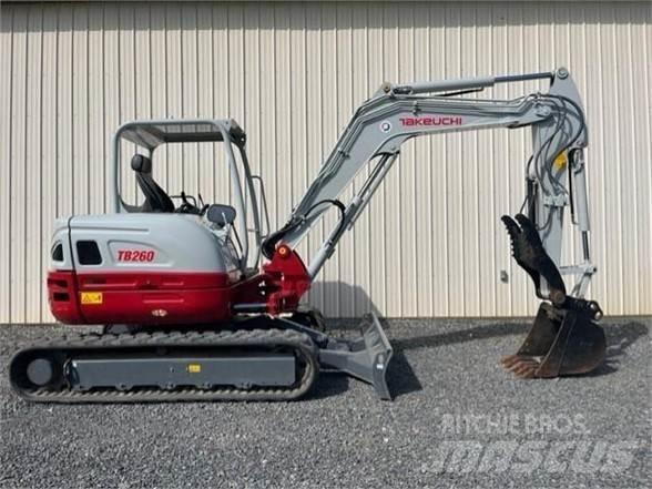 Takeuchi TB260 Paletli ekskavatörler