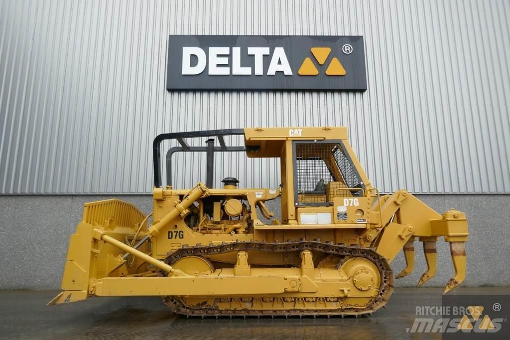CAT D7G Ex-army Paletli dozerler