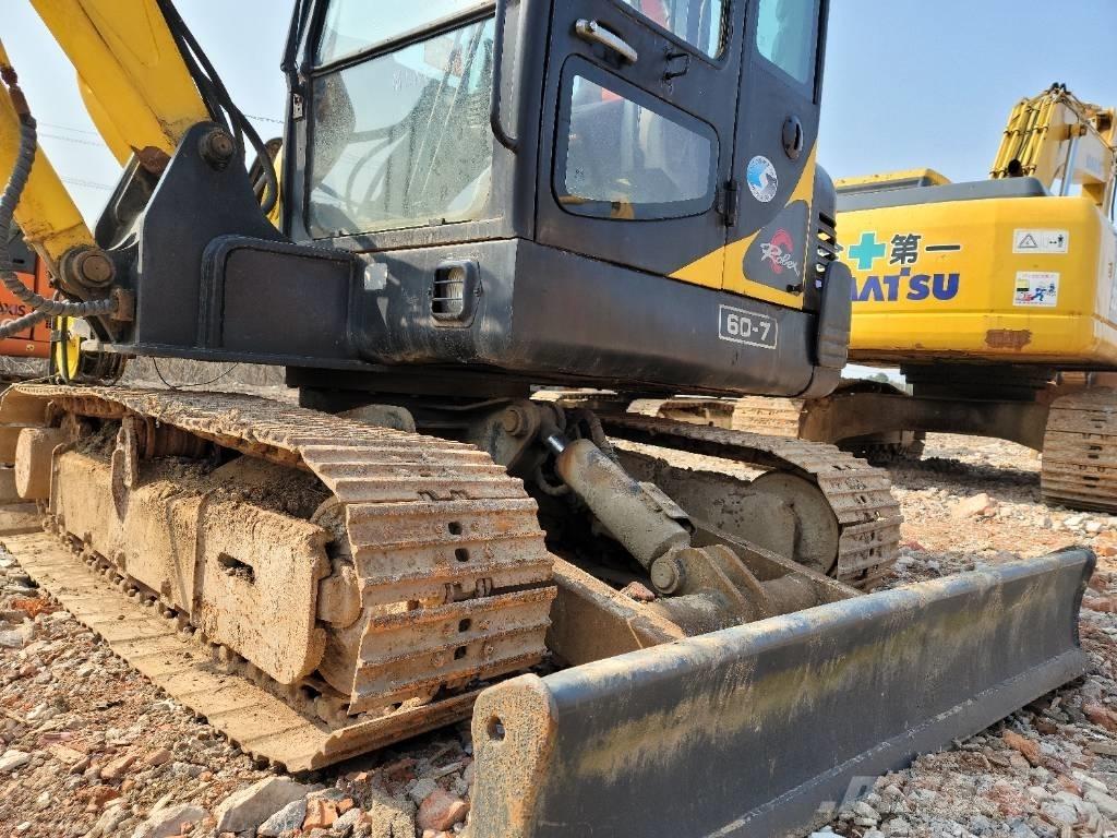 Hyundai R60-7 Mini ekskavatörler, 7 tona dek