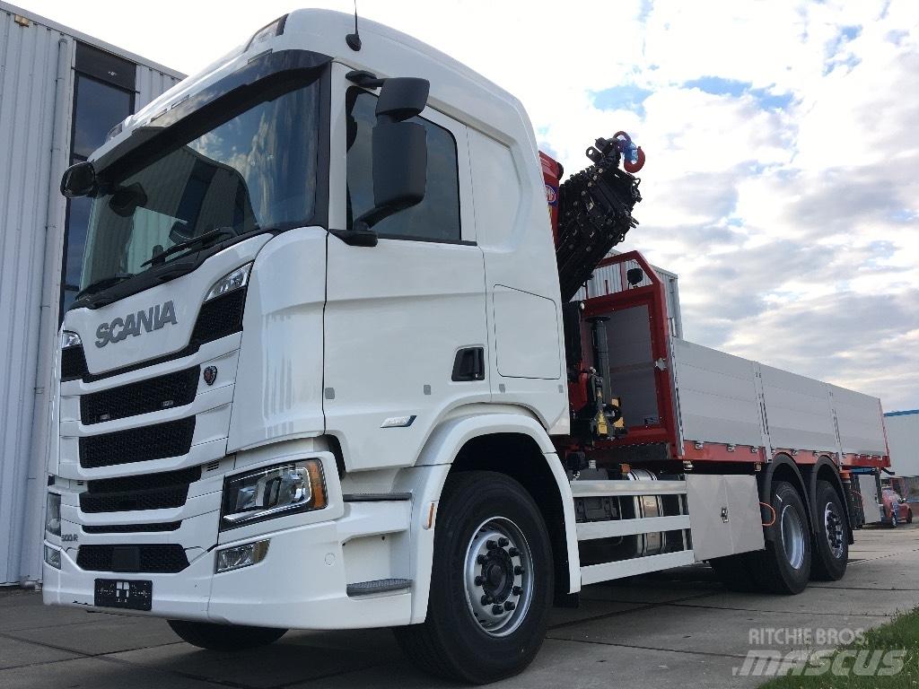 Scania R 500 LB Araç üzeri vinçler