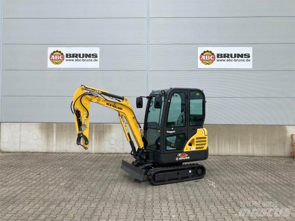 New Holland E 19C Mini ekskavatörler, 7 tona dek