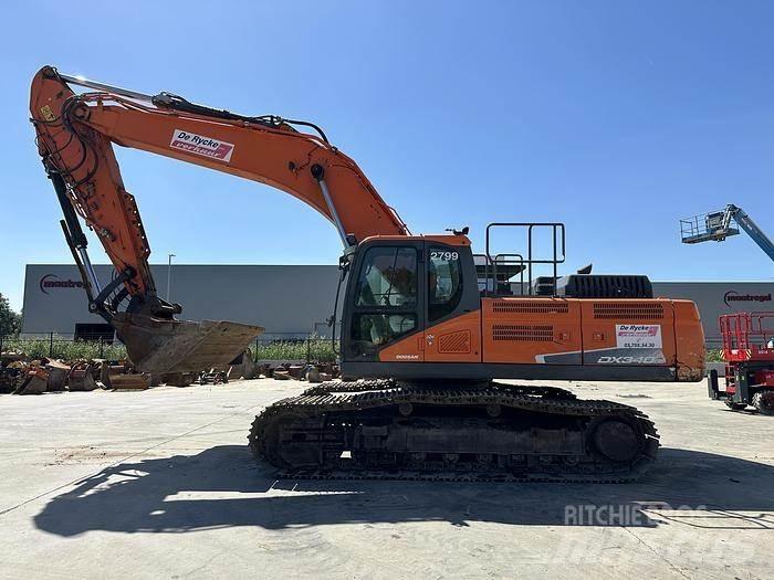 Doosan DX340LC-5 Paletli ekskavatörler