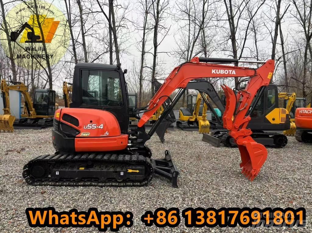 Kubota U 55 Mini ekskavatörler, 7 tona dek