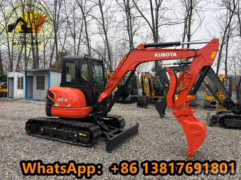 Kubota U 55 Mini ekskavatörler, 7 tona dek