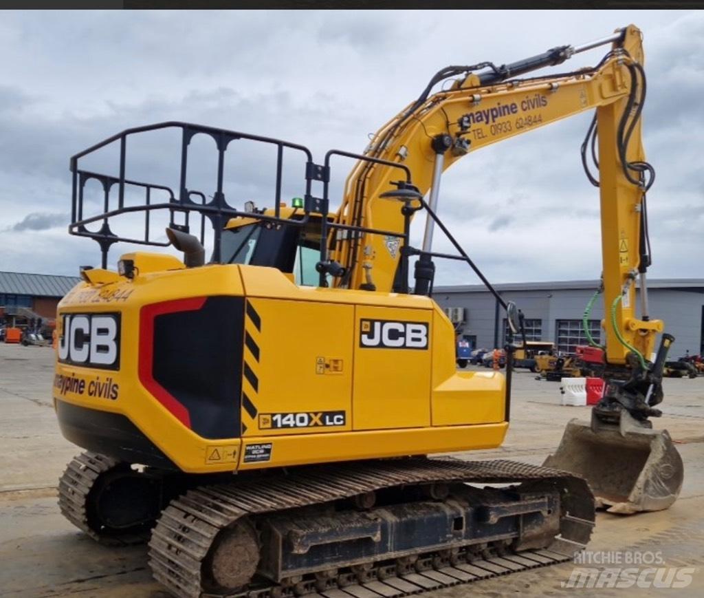 JCB 140X Steelwrist Paletli ekskavatörler