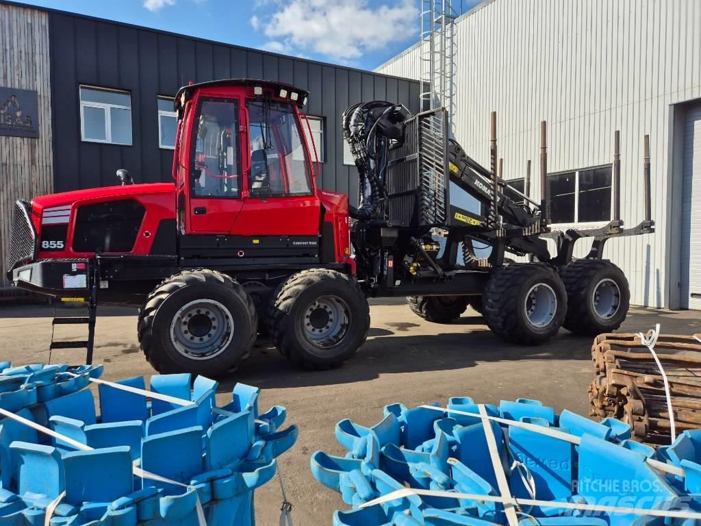 Komatsu 855 Tomruk yükleyici traktörler