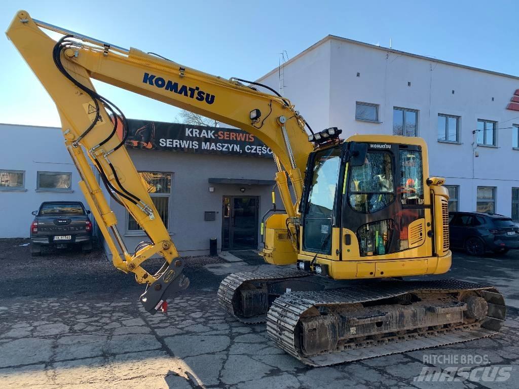 Komatsu PC 138 US-11 Paletli ekskavatörler