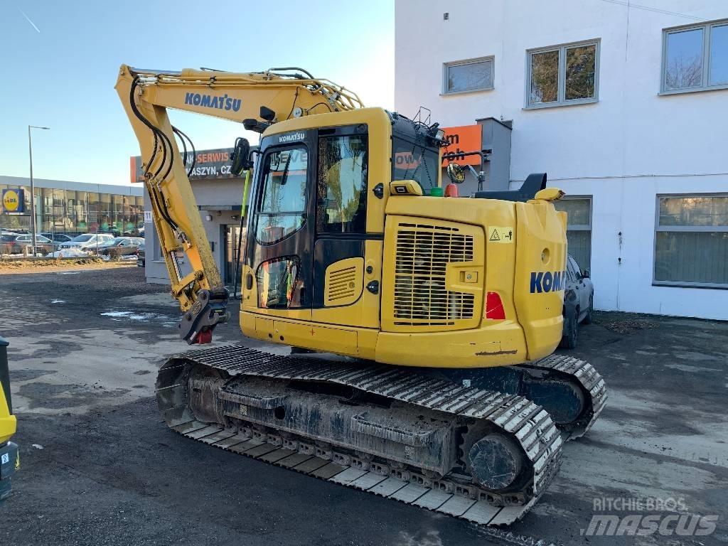 Komatsu PC 138 US-11 Paletli ekskavatörler