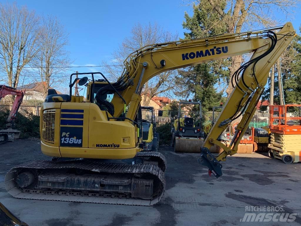 Komatsu PC 138 US-11 Paletli ekskavatörler