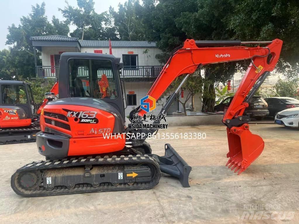 Kubota KX 163-5 Mini ekskavatörler, 7 tona dek