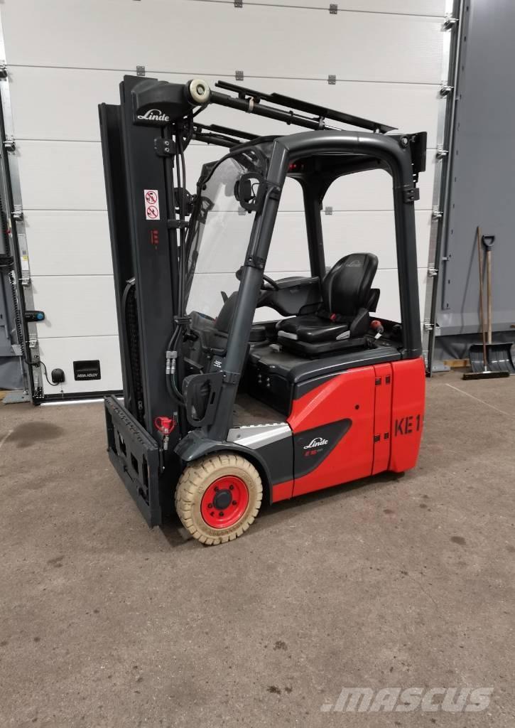 Linde E16C-02 Elektrikli forkliftler