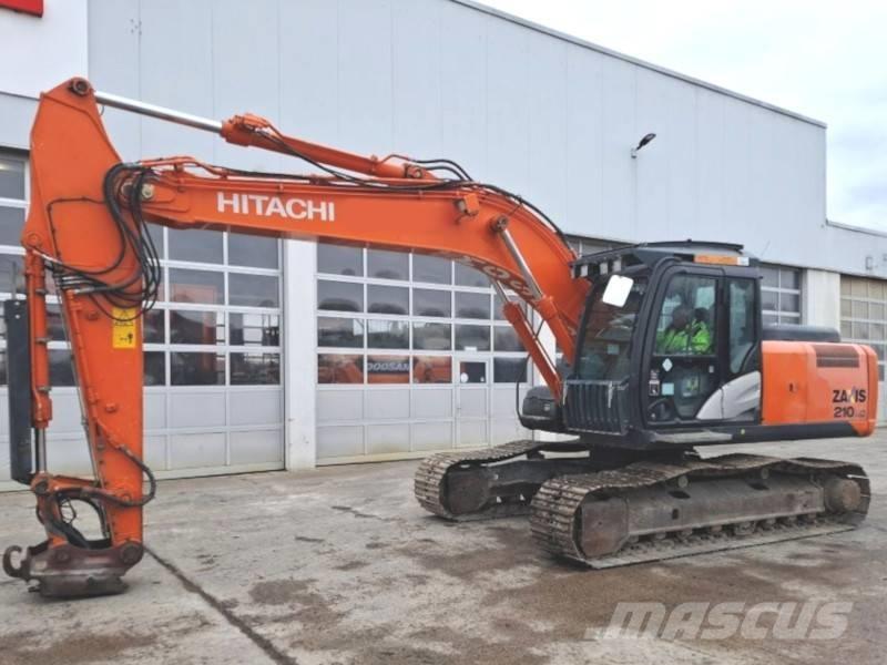 Hitachi ZX 210 LC-5 Paletli ekskavatörler