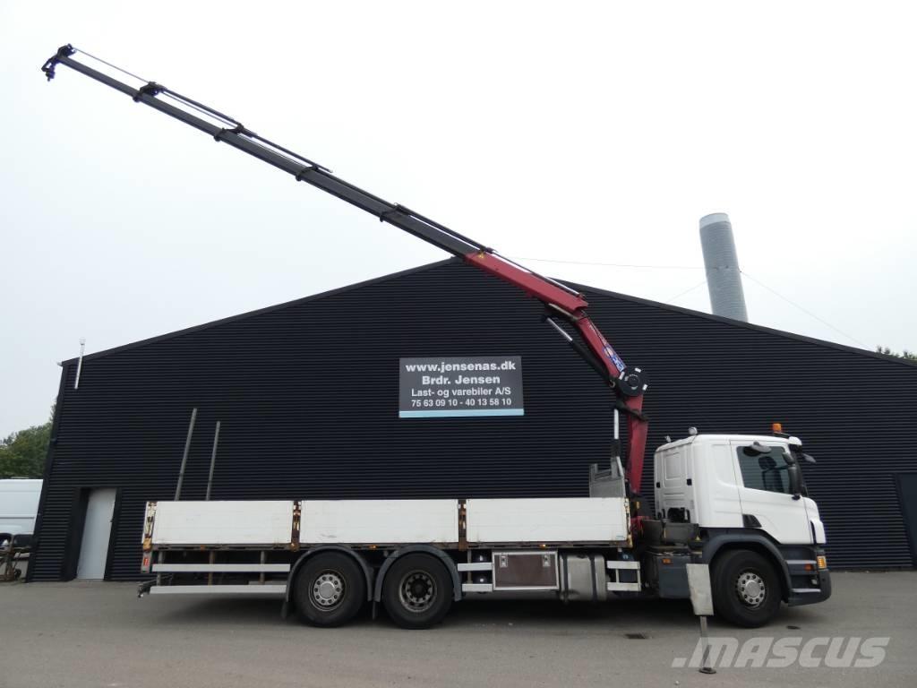 Scania P 360 Araç üzeri vinçler