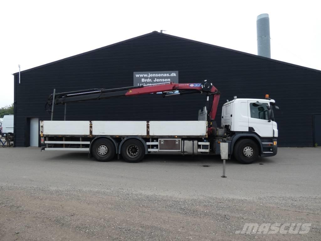Scania P 360 Araç üzeri vinçler