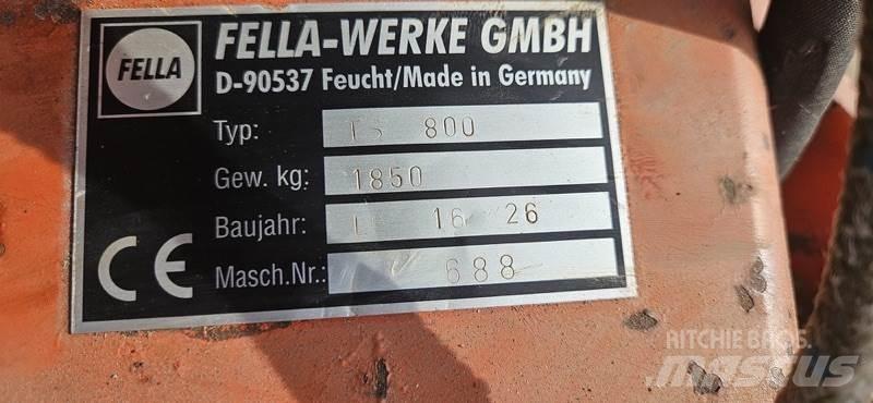 Fella TS 800 Kendi yürür saman makinaları