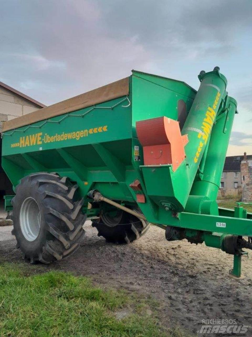 Hawe ULW 1500-E Hububat/Silaj Römorkları