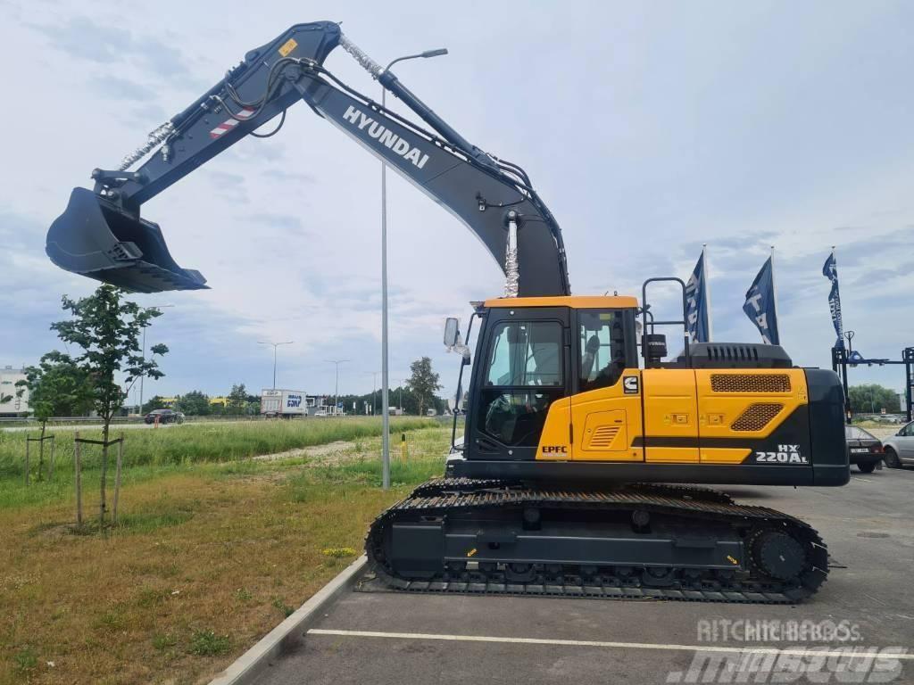 Hyundai HX220AL Paletli ekskavatörler