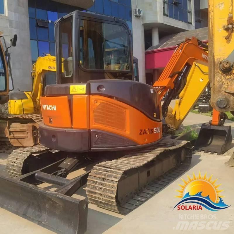 Hitachi ZX 50 U Mini ekskavatörler, 7 tona dek