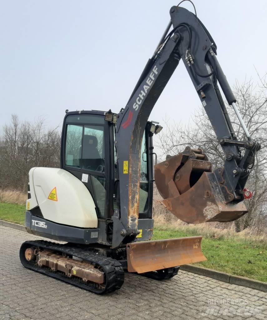 Schaeff TC35 Mini ekskavatörler, 7 tona dek