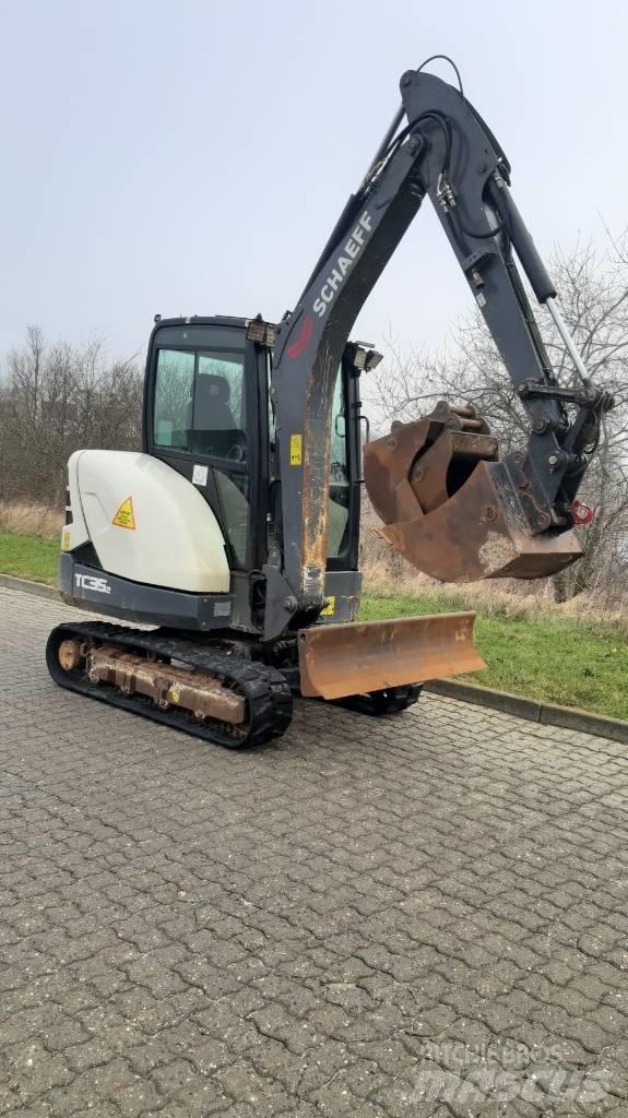 Schaeff TC35 Mini ekskavatörler, 7 tona dek