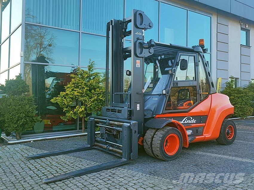 Linde H80D-02/900 Dizel forkliftler