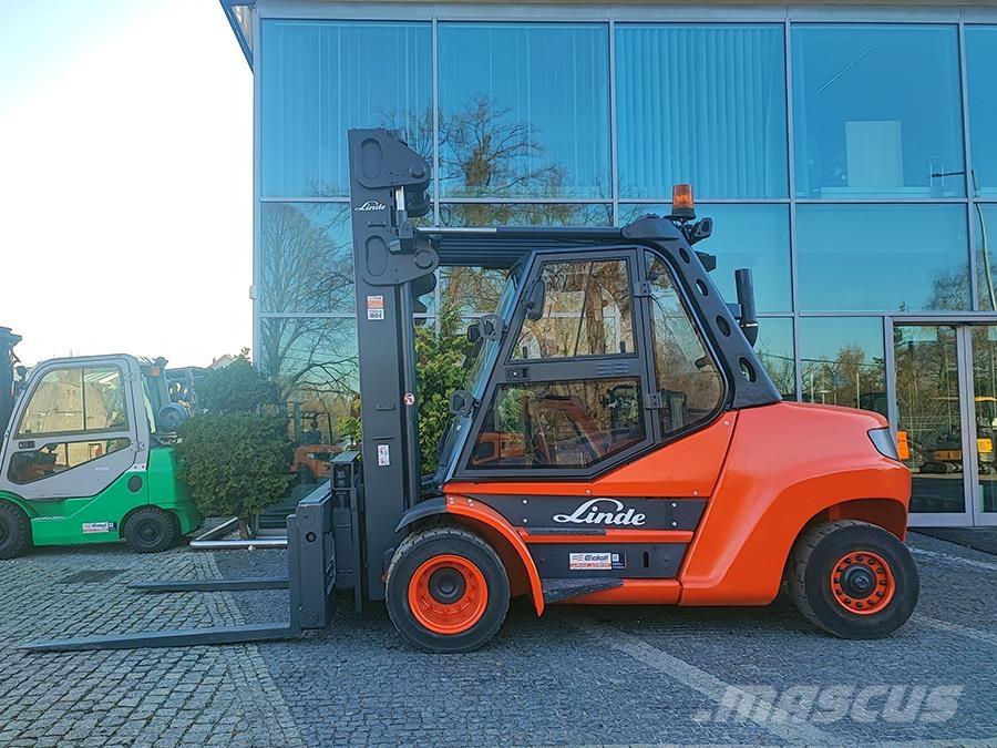 Linde H80D-02/900 Dizel forkliftler