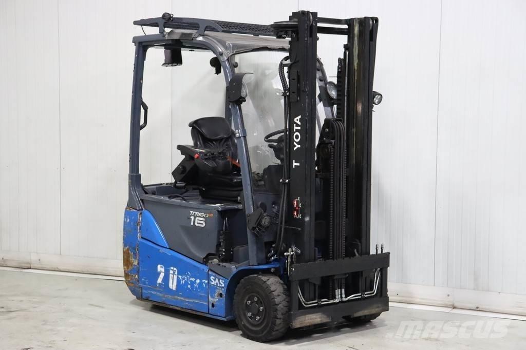 Toyota 8FBE16T Elektrikli forkliftler