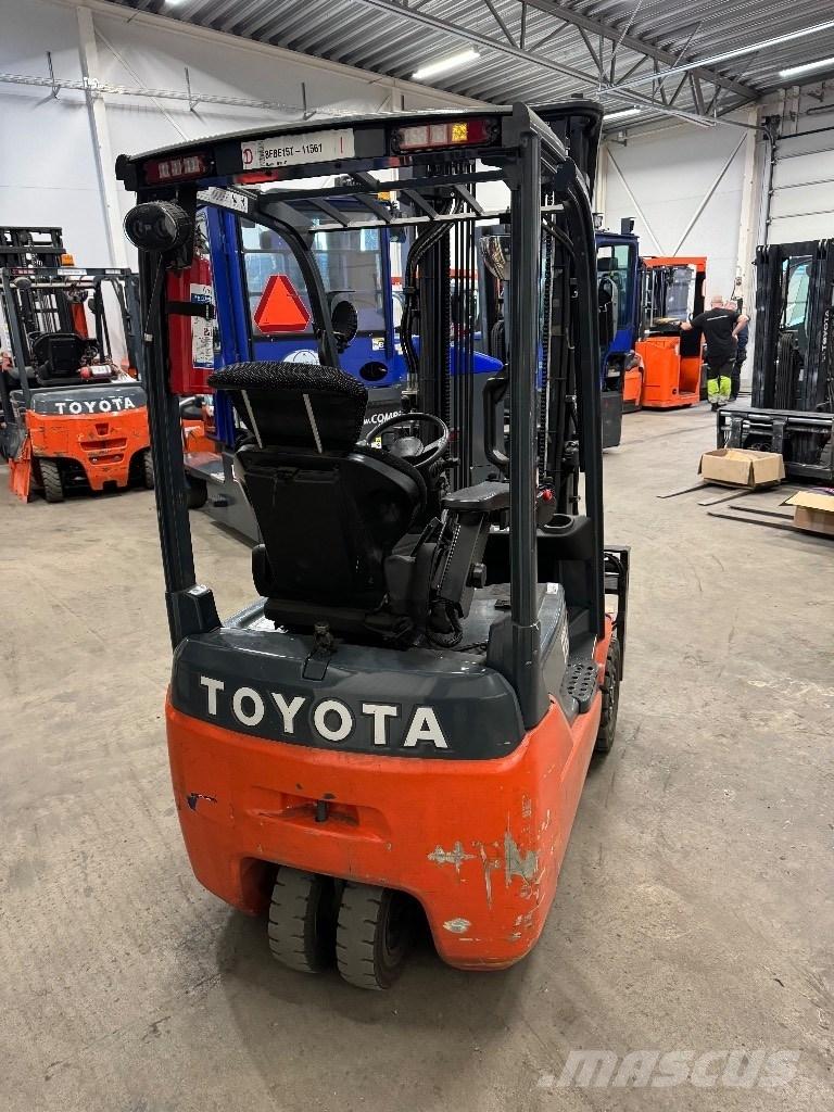 Toyota 8FBE15T Elektrikli forkliftler