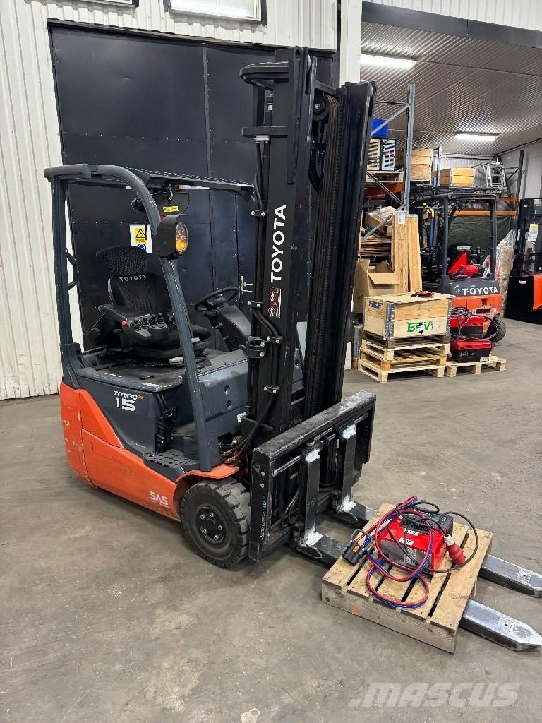 Toyota 8FBE15T Elektrikli forkliftler