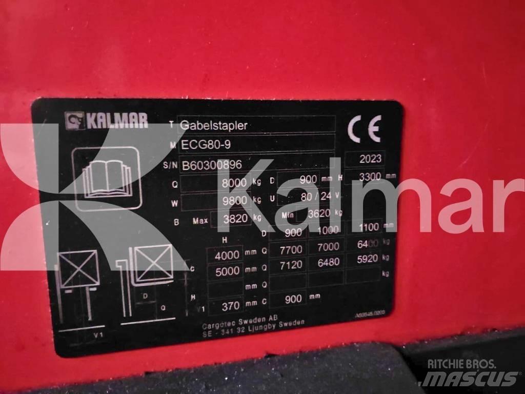 Kalmar ECG80-9 Elektrikli forkliftler