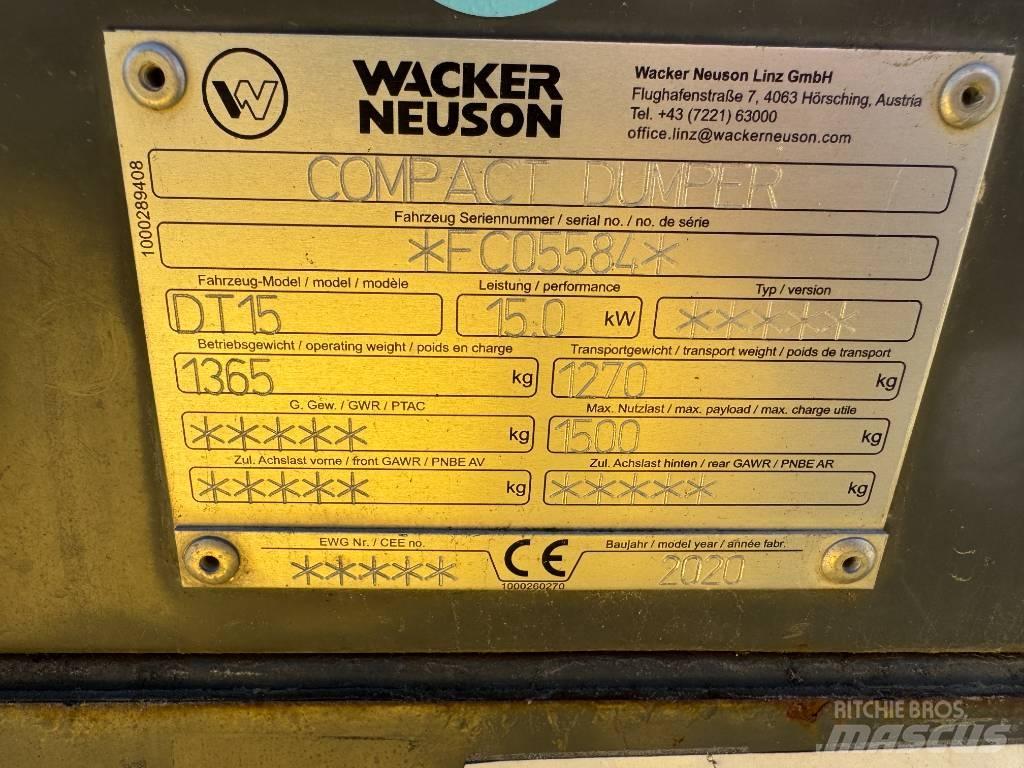 Wacker Neuson DT15 Paletli damperler