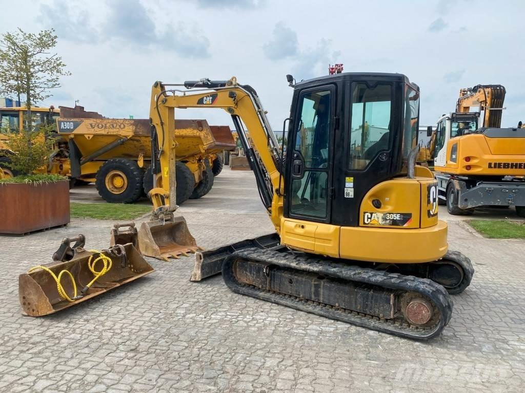 CAT 305E2 NVT Mini ekskavatörler, 7 tona dek