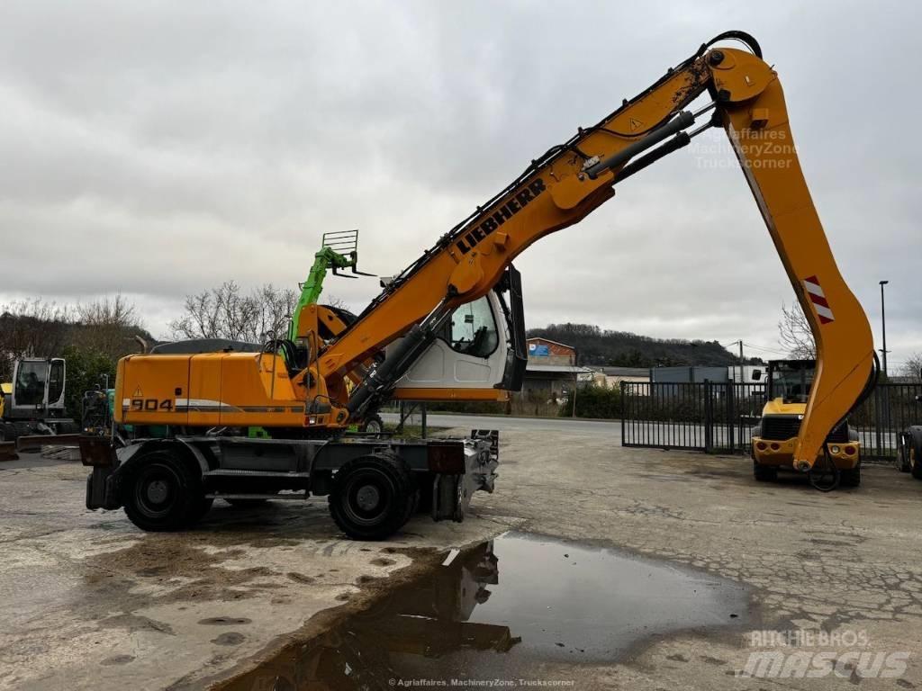 Liebherr A 904 C Lastik tekerli ekskavatörler